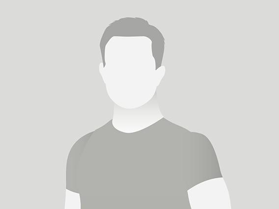 Abstrakte Grafik eines männlichen Silhouetten-Icons vor grauem Hintergrund.